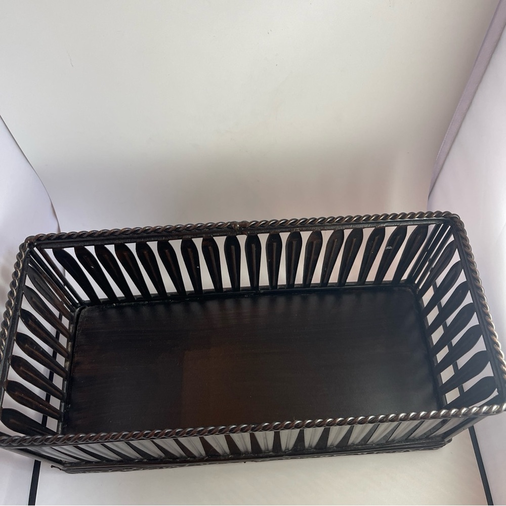 Metal Basket Storage Organizer - Picture 2 of 11